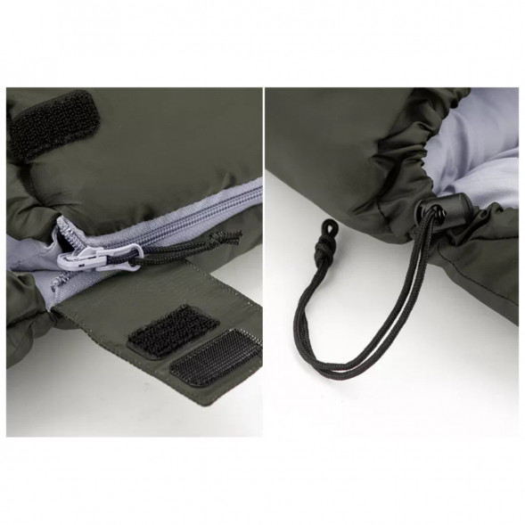 Спальный мешок NH20MSD07-U350S (Правый), темно-зеленый в Нижнем Новгороде