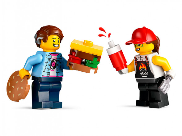 Конструктор LEGO City 60404 Бургерная на колесах в Нижнем Новгороде