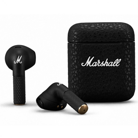 Беспроводные наушники Marshall Minor III, USB Type-C, черный в Нижнем Новгороде