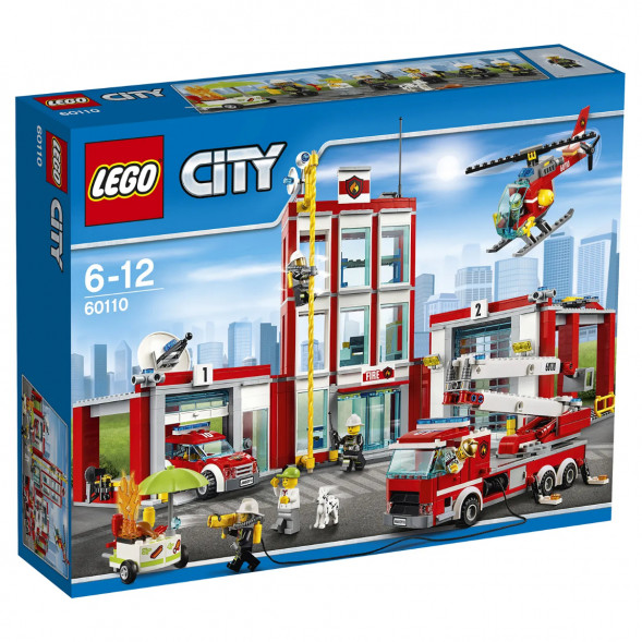 Конструктор LEGO City 60110 Пожарная часть в Нижнем Новгороде