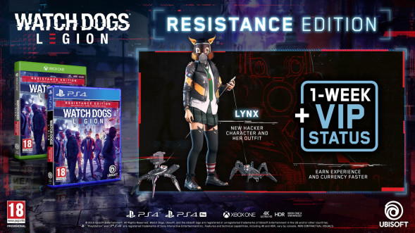 Игра Watch Dogs: Legion. Resistance Edition [PS4, русская версия] в Нижнем Новгороде