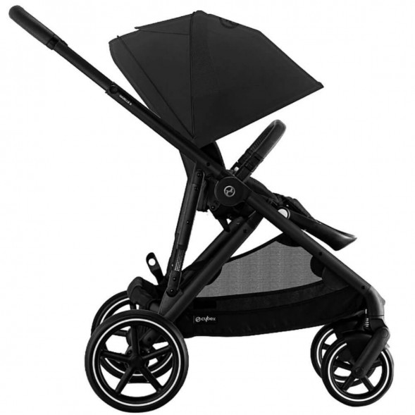 Детская коляска Cybex Gazelle S BLK Moon Black с корзиной и дождевиком в Нижнем Новгороде