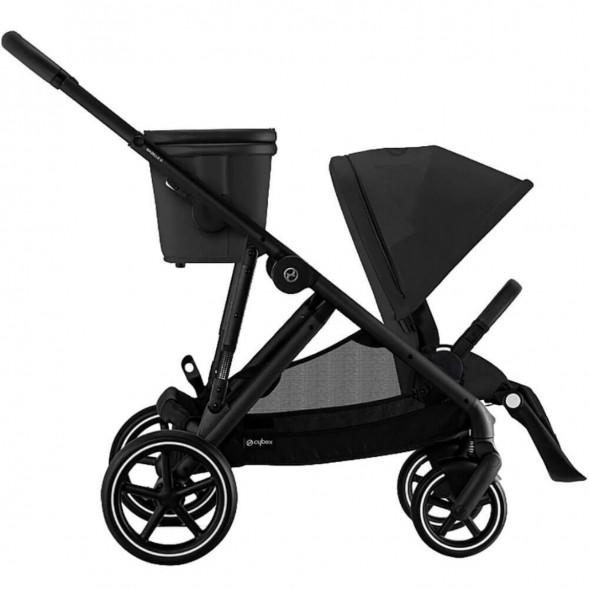 Детская коляска Cybex Gazelle S BLK Moon Black с корзиной и дождевиком в Нижнем Новгороде