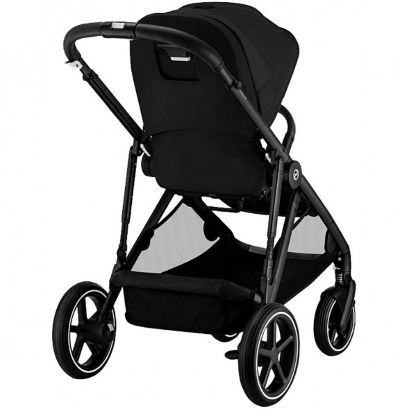 Детская коляска Cybex Gazelle S BLK Moon Black с корзиной и дождевиком в Нижнем Новгороде