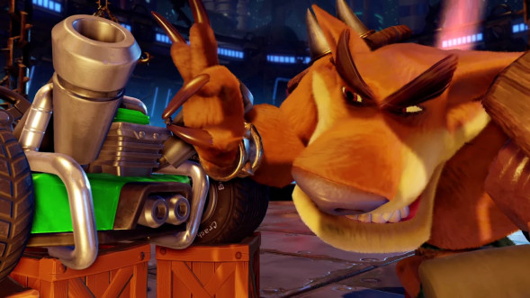 Crash Team Racing Nitro-Fueled [PS4, английская версия] в Нижнем Новгороде