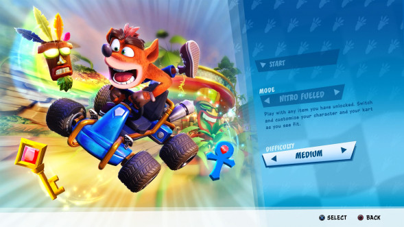 Crash Team Racing Nitro-Fueled [PS4, английская версия] в Нижнем Новгороде