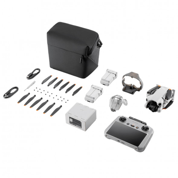 Квадрокоптер DJI Mini 4 Pro Fly More Combo (DJI RC 2) в Нижнем Новгороде