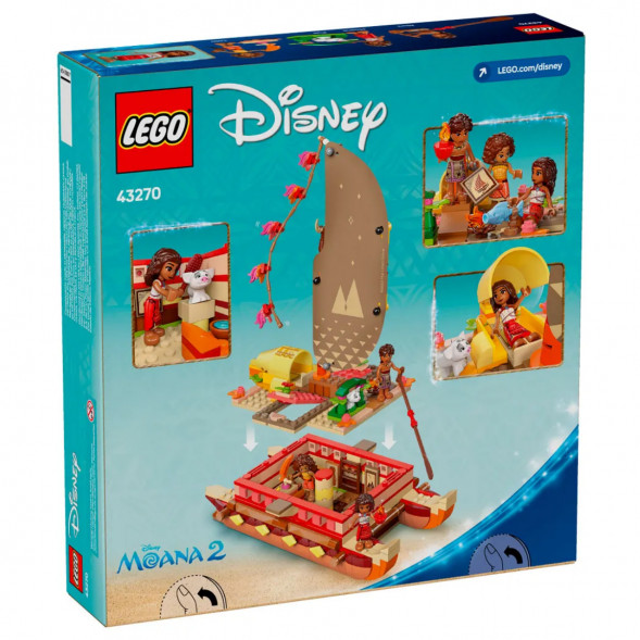 Конструктор LEGO Disney 43270 Моана: приключение на каноэ в Нижнем Новгороде
