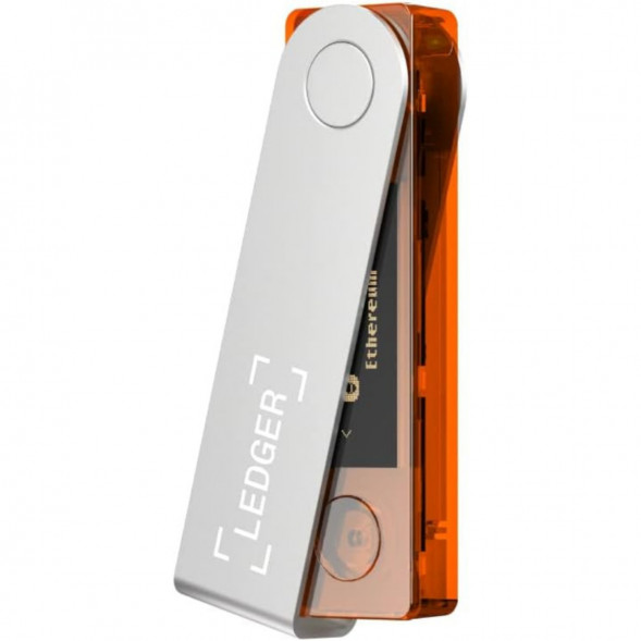 Аппаратный криптокошелек Ledger Nano X, BTC Orange  в Нижнем Новгороде