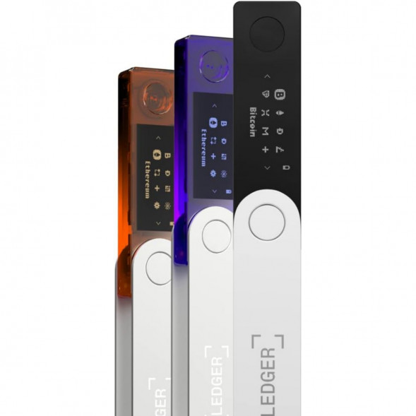 Аппаратный криптокошелек Ledger Nano X, BTC Orange  в Нижнем Новгороде
