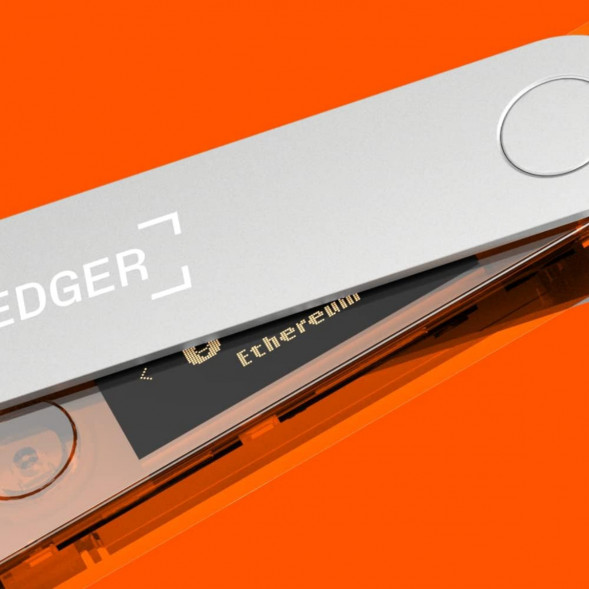 Аппаратный криптокошелек Ledger Nano X, BTC Orange  в Нижнем Новгороде