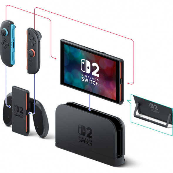 Игровая приставка Nintendo Switch 2, черный в Нижнем Новгороде