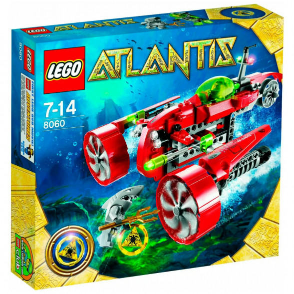 Конструктор LEGO Atlantis 8060 Субмарина Тайфун Турбо в Нижнем Новгороде