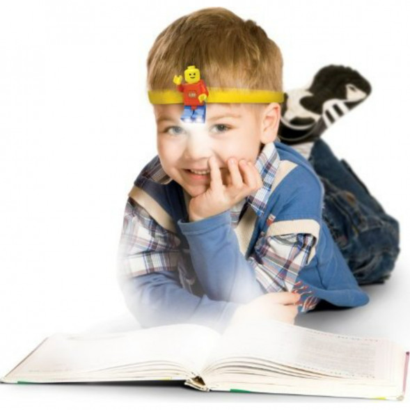 Налобный фонарь LEGO 12854 Man Red Blue Led Lite в Нижнем Новгороде