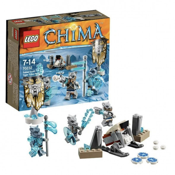Конструктор LEGO Legends of Chima 70232 Лагерь клана Саблезубых Тигров в Нижнем Новгороде