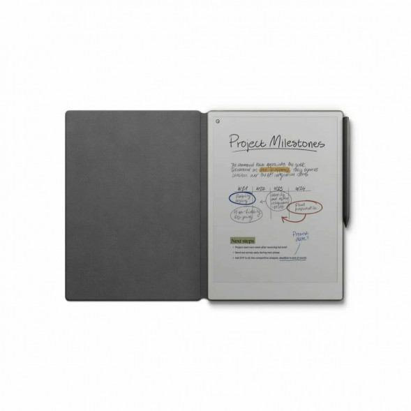 Графический планшет reMarkable Paper Pro + Marker Plus + чехол Book Folio Leather Black в Нижнем Новгороде