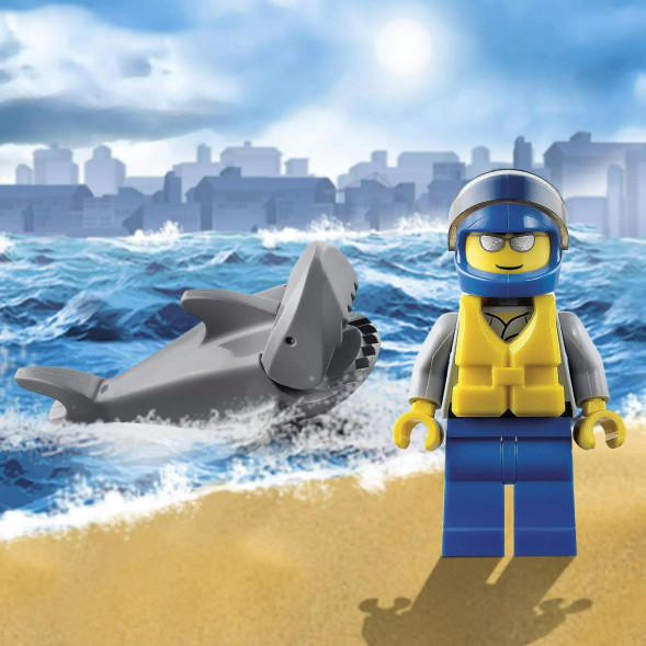 Конструктор LEGO City 60011 Спасение сёрфингиста в Нижнем Новгороде