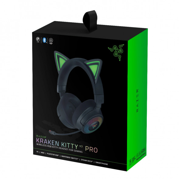 Наушники Razer Kraken Kitty V3 Pro черный 2025 в Нижнем Новгороде