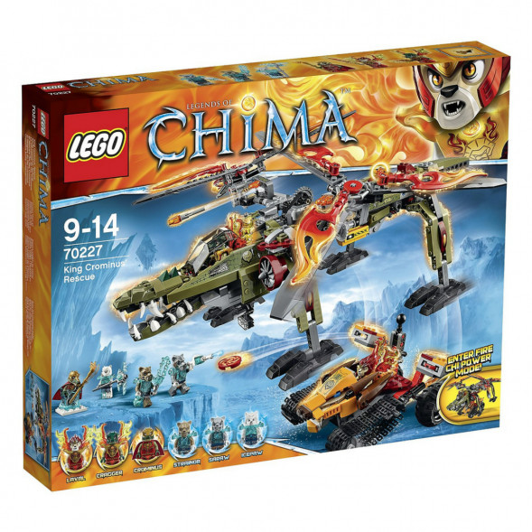 Конструктор LEGO Legends of Chima 70227 Спасение короля Кроми в Нижнем Новгороде