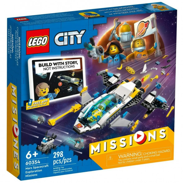 Конструктор LEGO City 60354 Космическая миссия для исследования Марса в Нижнем Новгороде