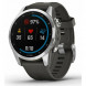 Умные часы Garmin Fenix 7s серебристый с графитовым силиконовым ремешком 010-02539-01 в Нижнем Новгороде