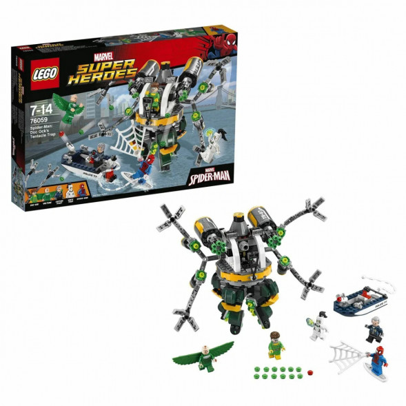 Конструктор LEGO Super Heroes 76059 Человек-паук: в ловушке Доктора Осьминога в Нижнем Новгороде