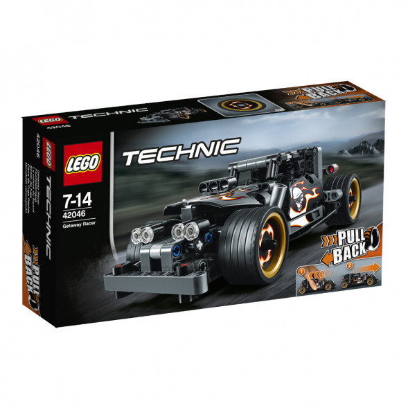 Конструктор LEGO Technic 42046 Гоночный автомобиль для побега в Нижнем Новгороде