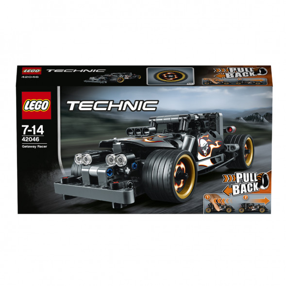 Конструктор LEGO Technic 42046 Гоночный автомобиль для побега в Нижнем Новгороде