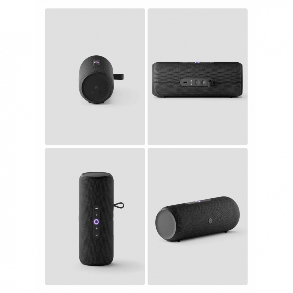 Умная портативная колонка Яндекс Станция Стрит с Алисой, черный в Нижнем Новгороде