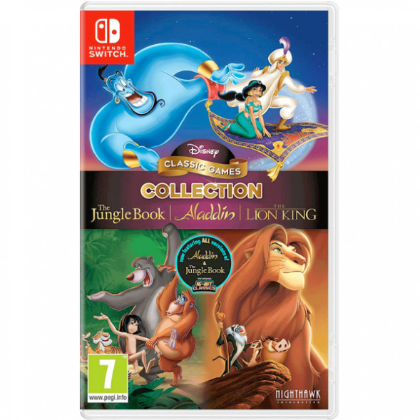 Игра Disney Classic Games: Jungle Book, Aladdin and The Lion King [Nintendo Switch, английская версия] в Нижнем Новгороде