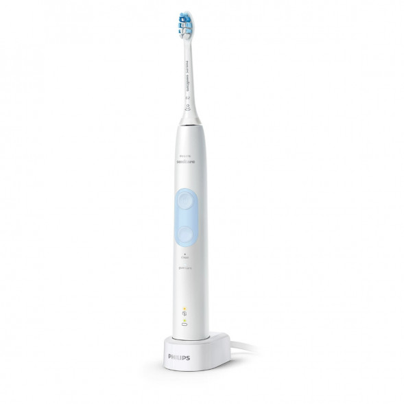 Электрическая звуковая зубная щетка Philips Sonicare ProtectiveClean 4500, White в Нижнем Новгороде