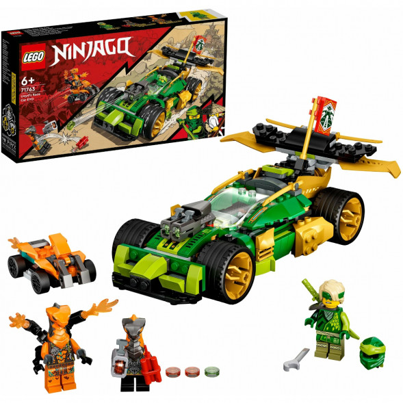 Конструктор LEGO Ninjago 71763 Гоночный автомобиль ЭВО Ллойда в Нижнем Новгороде