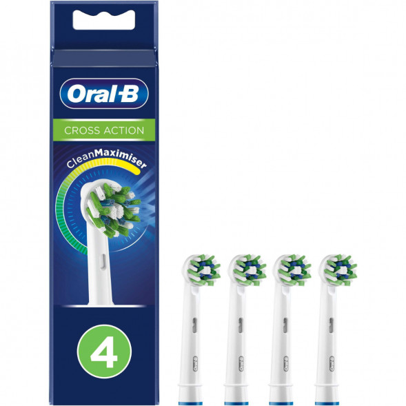 Насадки на зубные щетки Oral-B Cross Action, 4 шт. в Нижнем Новгороде