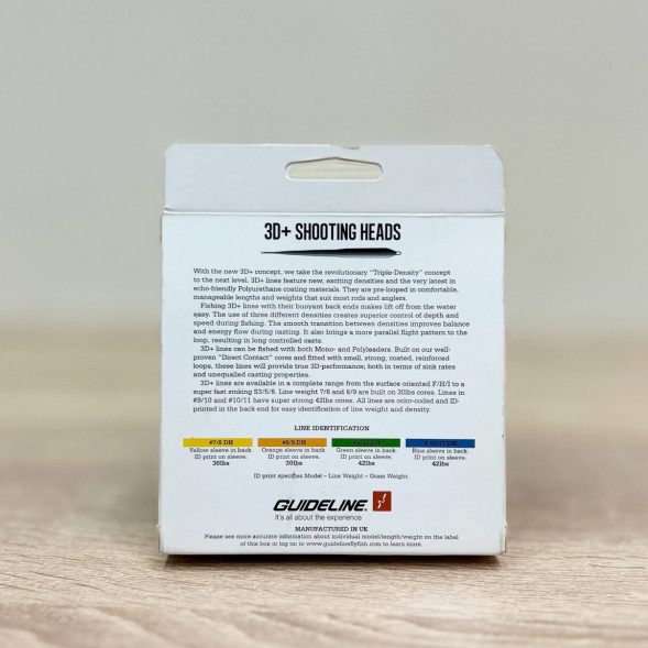 Рыболовная леска Guideline Power Taper 3D+ #37765 8/9 DH, Green в Нижнем Новгороде