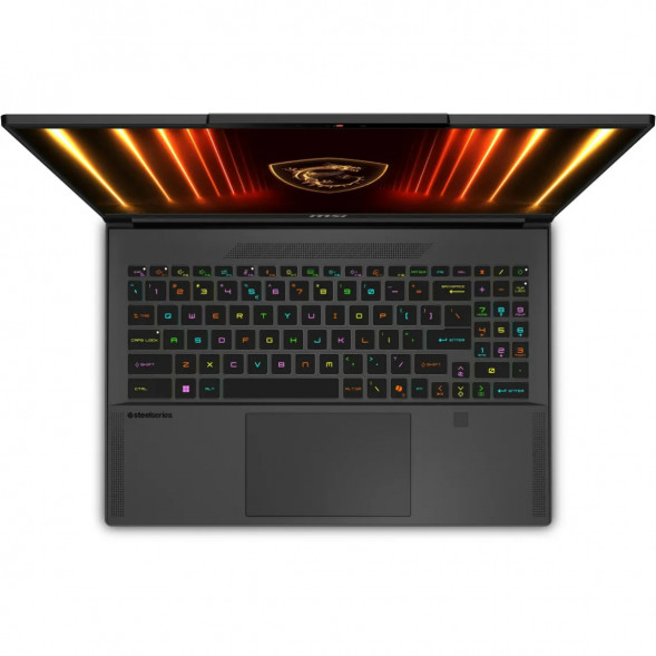 Ноутбук игровой MSI Stealth 16 AI A2HWFG-086XRU (16&amp;quot;, Intel Core Ultra 7, 32ГБ, 1ТБ SSD, RTX 5060, FreeDOS), черный в Нижнем Новгороде