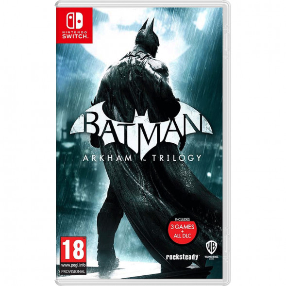 Игра Batman: Arkham Trilogy [Nintendo Switch, русские субтитры] в Нижнем Новгороде
