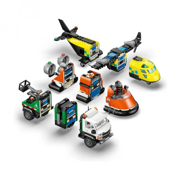 Конструктор LEGO City 60505 Самолет, сервисный грузовик и судно на воздушной подушке в Нижнем Новгороде