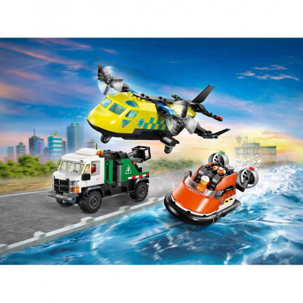 Конструктор LEGO City 60505 Самолет, сервисный грузовик и судно на воздушной подушке в Нижнем Новгороде