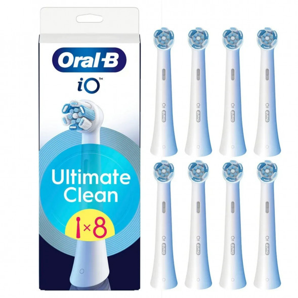 Сменные насадки Oral-B iO Series Ultimate Clean 360, 8 шт., белый в Нижнем Новгороде