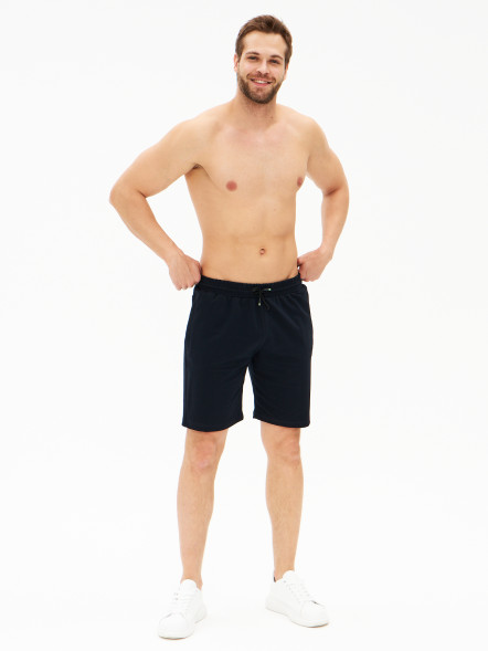 Шорты мужские трикотажные, синий, M в Нижнем Новгороде