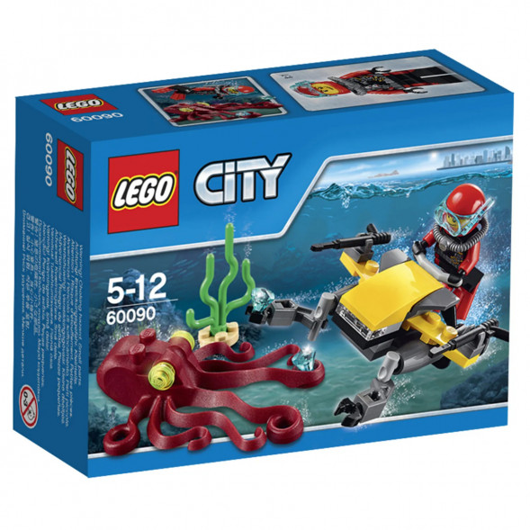 Конструктор LEGO City Deep Sea Explorers 60090 Глубоководный скутер в Нижнем Новгороде