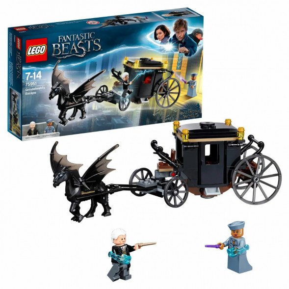 Конструктор LEGO Harry Potter 75951 Побег Грин-де-Вальда в Нижнем Новгороде