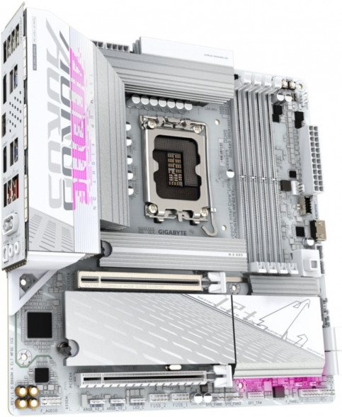Материнская плата Gigabyte B860M AORUS ELITE WIFI6E ICE (LGA1851, mATX) в Нижнем Новгороде