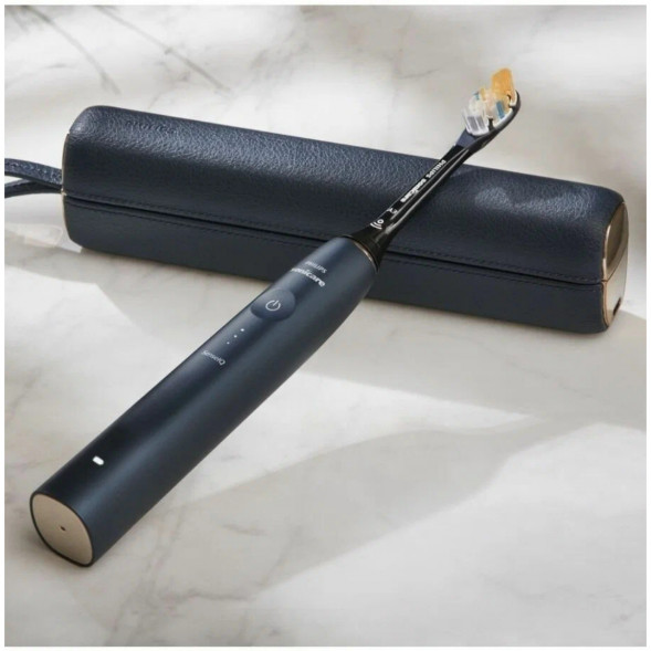 Электрическая звуковая зубная щетка Philips Sonicare 9900 Prestige HX9992/12, Dark Blue в Нижнем Новгороде