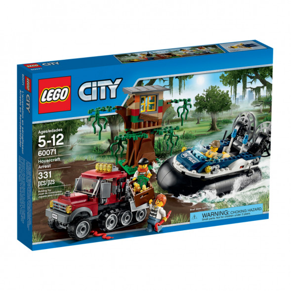 Конструктор LEGO City 60071 Полицейский корабль на воздушной подушке в Нижнем Новгороде