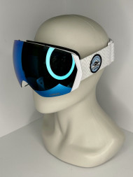 Горнолыжные очки для сноуборда Copozz (голубой, белый)