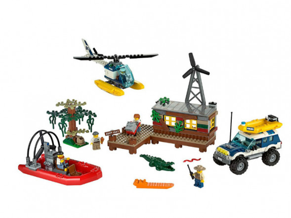Конструктор LEGO City 60068 Секретное убежище воришек в Нижнем Новгороде