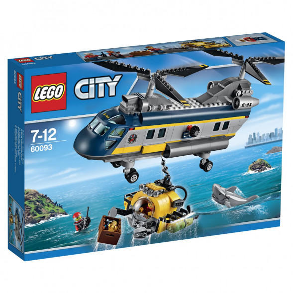 Конструктор LEGO City Deep Sea Explorers 60093 Вертолет исследователей моря в Нижнем Новгороде