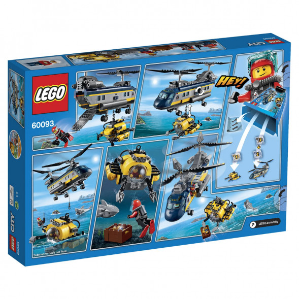 Конструктор LEGO City Deep Sea Explorers 60093 Вертолет исследователей моря в Нижнем Новгороде
