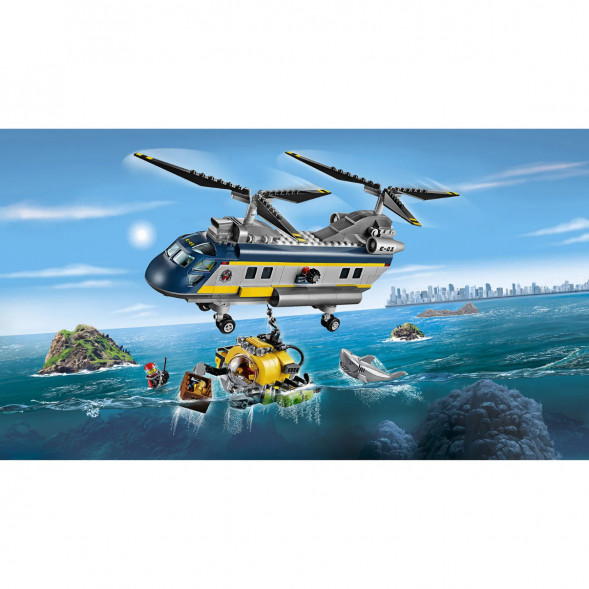Конструктор LEGO City Deep Sea Explorers 60093 Вертолет исследователей моря в Нижнем Новгороде